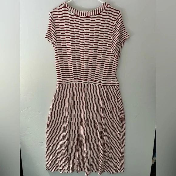 Anthropologie Maeve Paladino Textured Wrap Dress Size XL - Picture 8 of 8